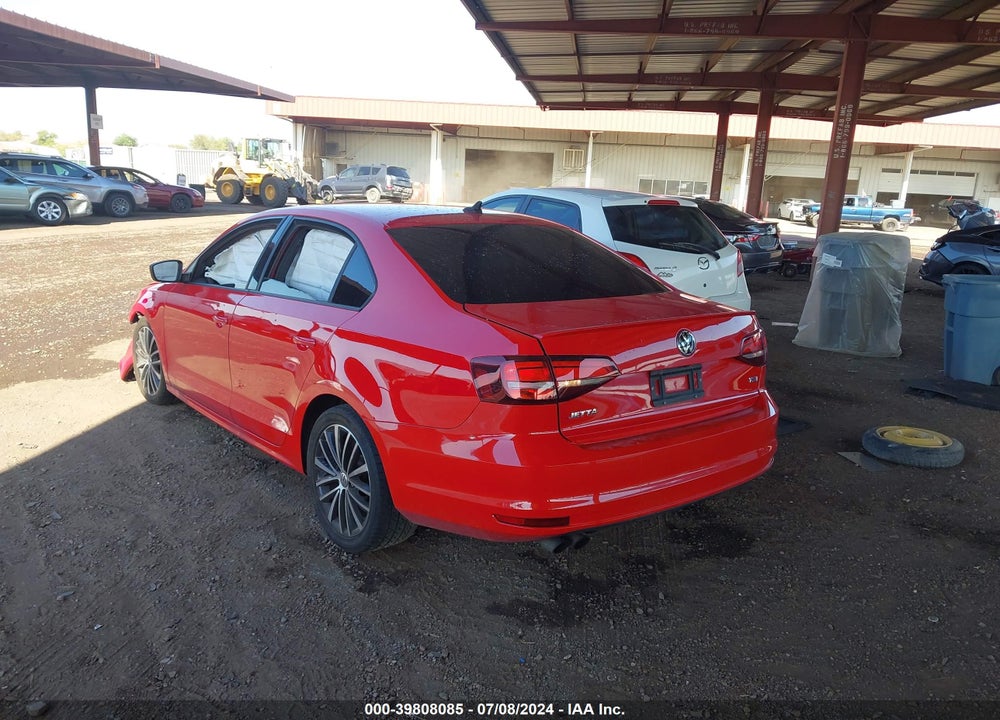 2016 VOLKSWAGEN JETTA 1.8T SPORT VIN: 3VWD17AJ7GM339387