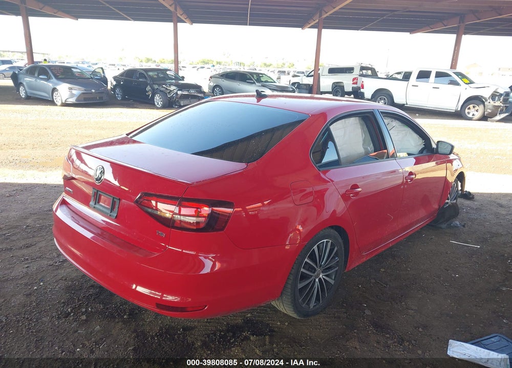 2016 VOLKSWAGEN JETTA 1.8T SPORT VIN: 3VWD17AJ7GM339387