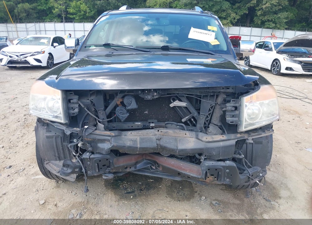 2014 NISSAN ARMADA PLATINUM VIN: 5N1BA0NF3EN603209