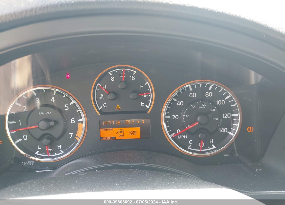 2014 NISSAN ARMADA PLATINUM VIN: 5N1BA0NF3EN603209
