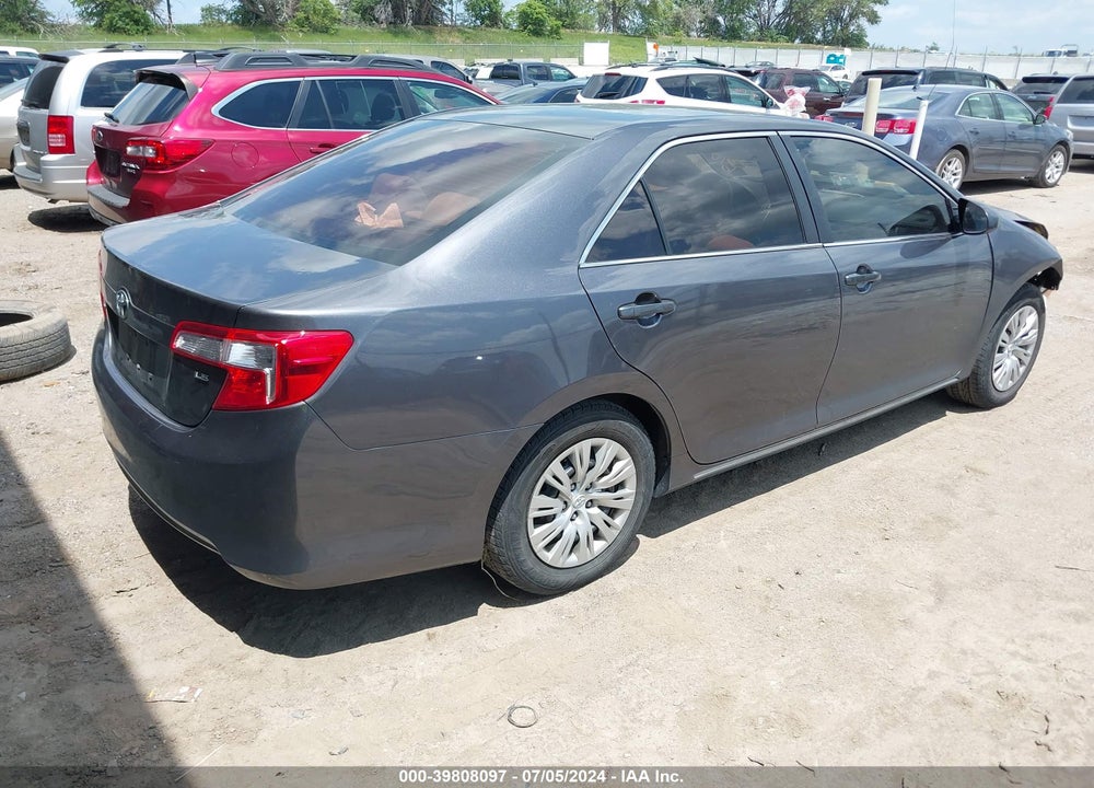 2013 TOYOTA CAMRY LE VIN: 4T4BF1FK4DR293309