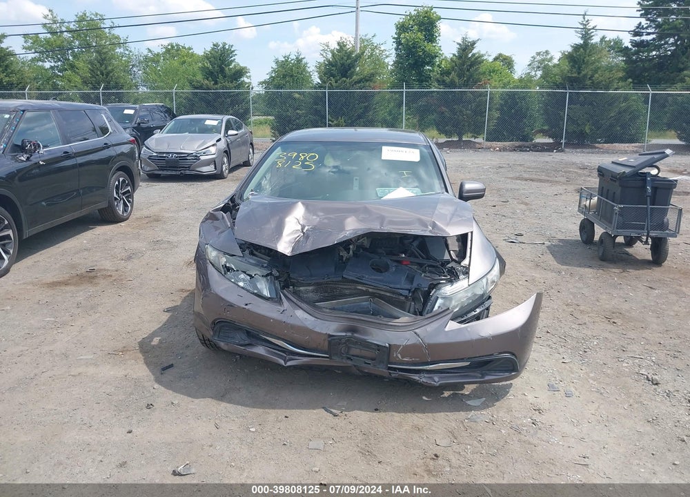 2015 HONDA CIVIC LX VIN: 19XFB2F51FE076975