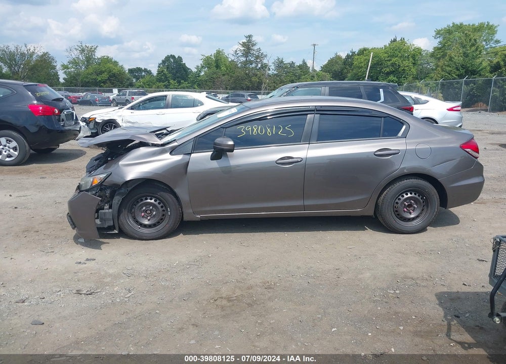 2015 HONDA CIVIC LX VIN: 19XFB2F51FE076975