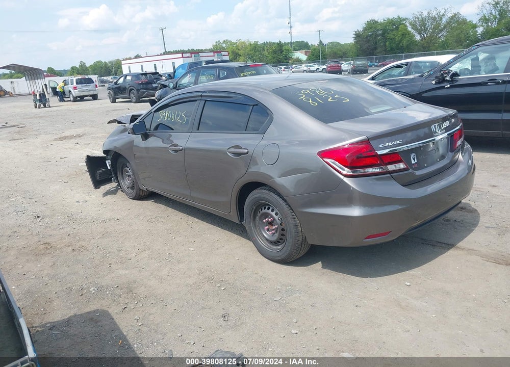 2015 HONDA CIVIC LX VIN: 19XFB2F51FE076975