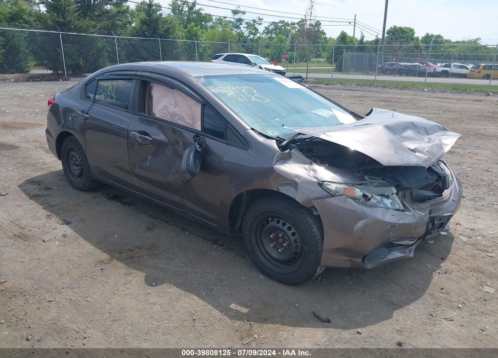 2015 HONDA CIVIC LX VIN: 19XFB2F51FE076975