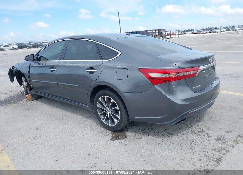 2018 TOYOTA AVALON XLE VIN: 4T1BK1EB0JU278647
