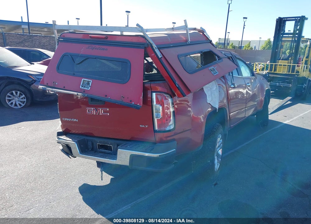 2016 GMC CANYON SLT VIN: 1GTG5DE31G1110571
