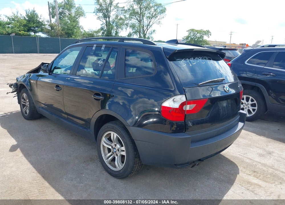 2004 BMW X3 3.0I VIN: WBXPA934X4WA62772