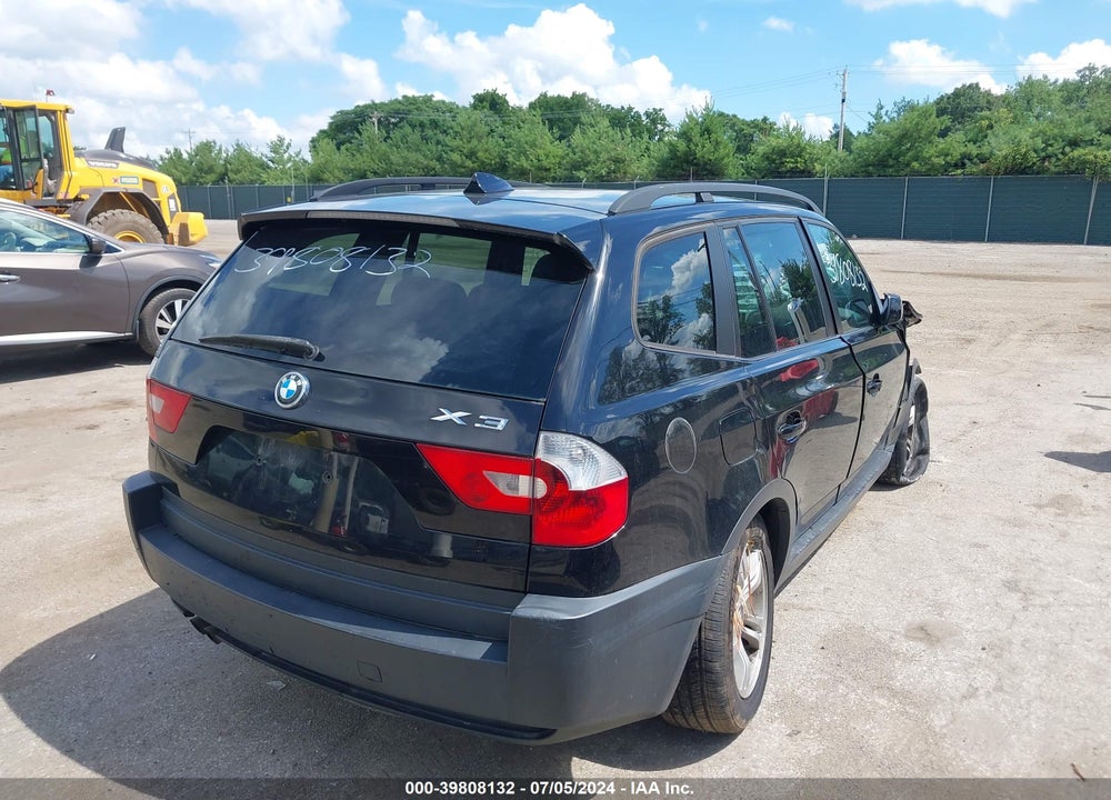 2004 BMW X3 3.0I VIN: WBXPA934X4WA62772