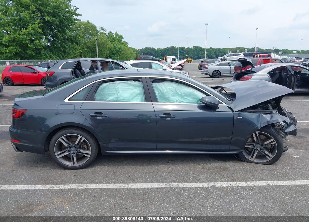 2018 AUDI A4 2.0T PREMIUM/2.0T TECH PREMIUM VIN: WAUENAF47JA149280