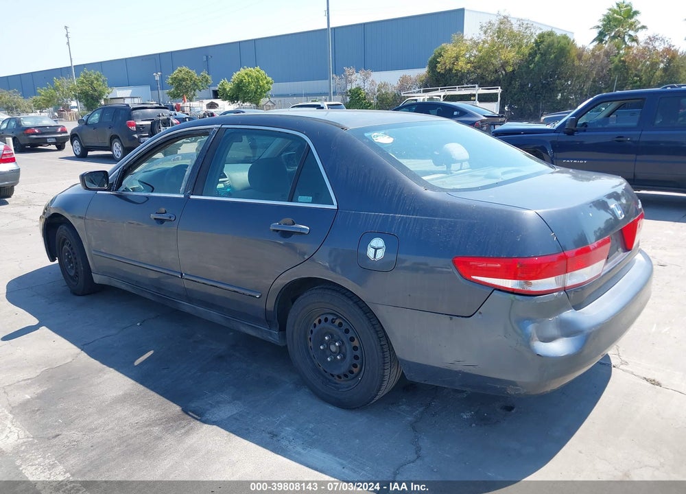 2004 HONDA ACCORD 2.4 LX VIN: 1HGCM56344A172534