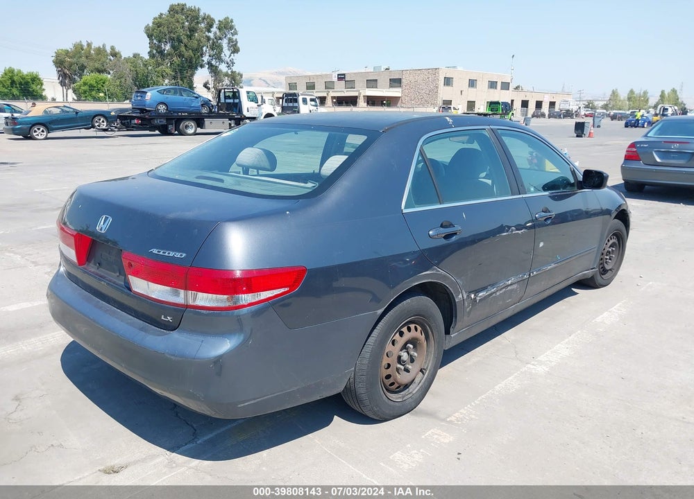 2004 HONDA ACCORD 2.4 LX VIN: 1HGCM56344A172534
