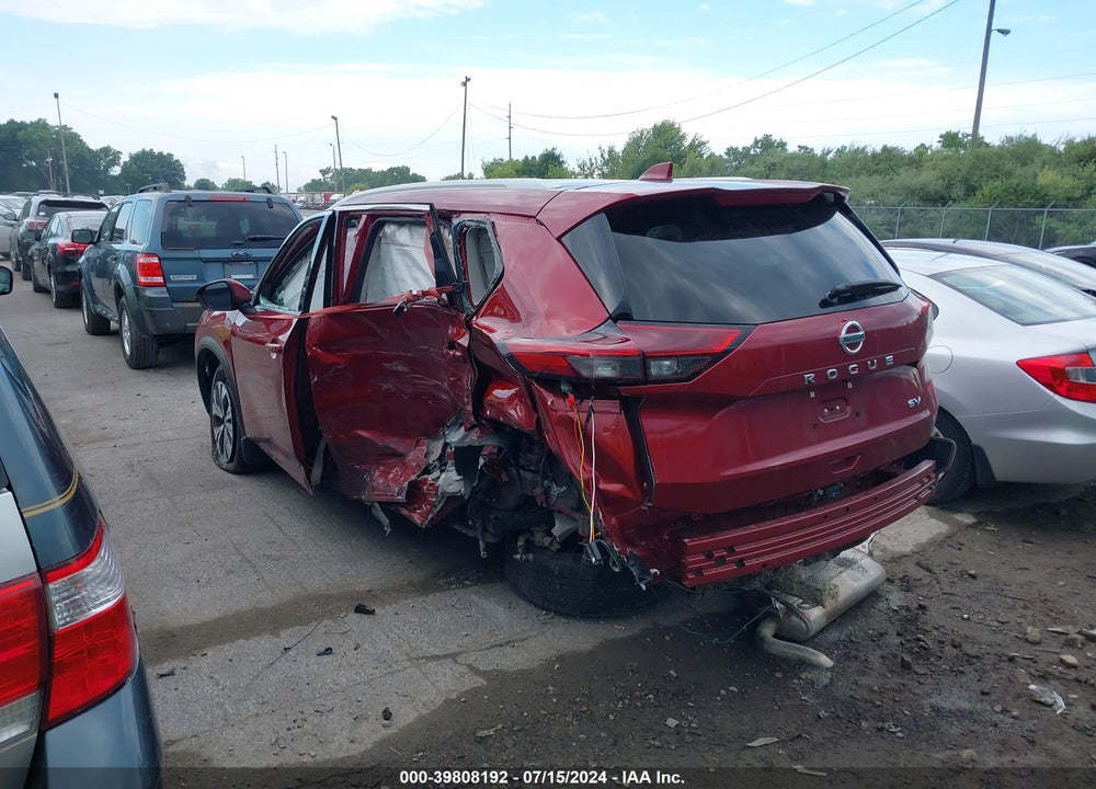 2021 NISSAN ROGUE SV FWD VIN: 5N1AT3BA7MC825262