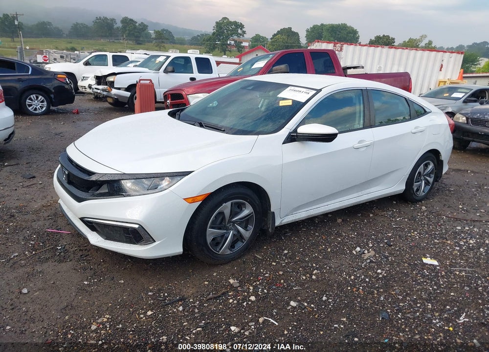 2021 HONDA CIVIC LX VIN: 2HGFC2F63MH520415