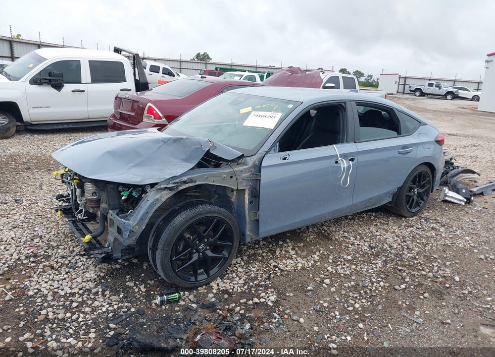 2022 HONDA CIVIC SPORT VIN: 19XFL2G83NE005975