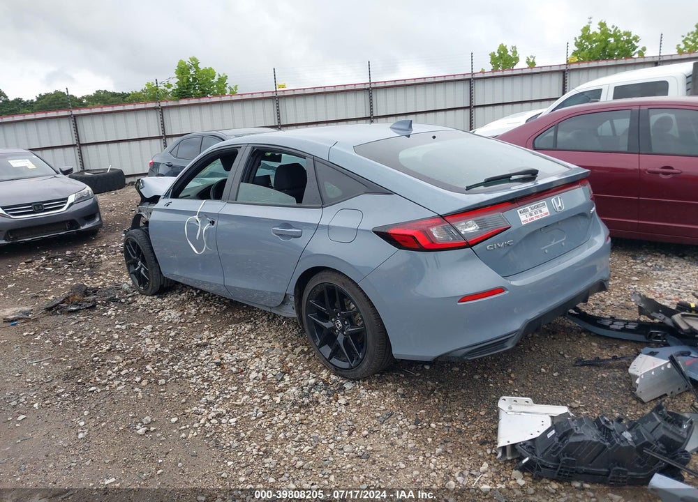 2022 HONDA CIVIC SPORT VIN: 19XFL2G83NE005975