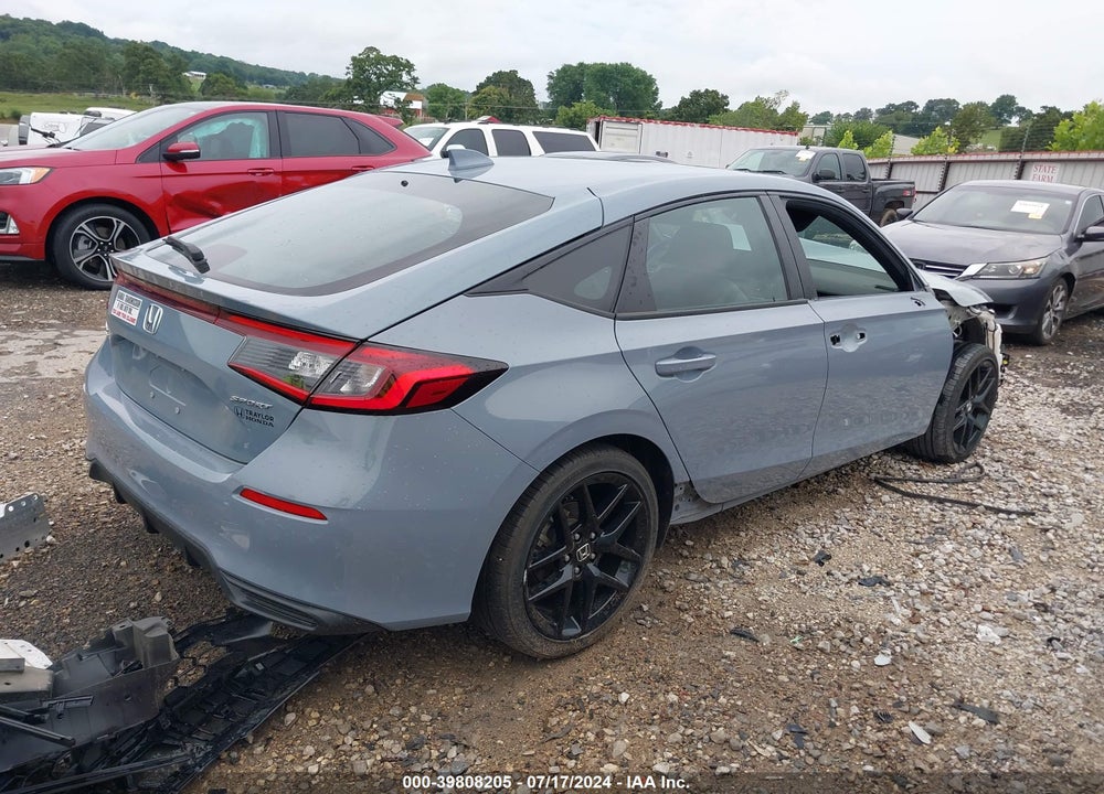 2022 HONDA CIVIC SPORT VIN: 19XFL2G83NE005975