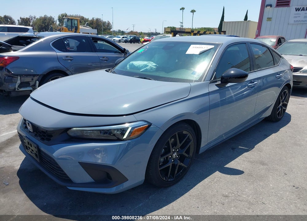 2022 HONDA CIVIC SPORT VIN: 19XFL2H83NE018630