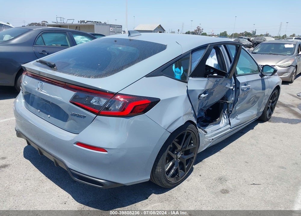 2022 HONDA CIVIC SPORT VIN: 19XFL2H83NE018630