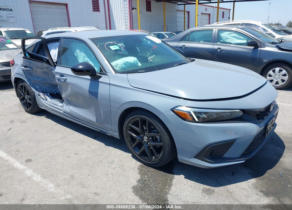 2022 HONDA CIVIC SPORT VIN: 19XFL2H83NE018630