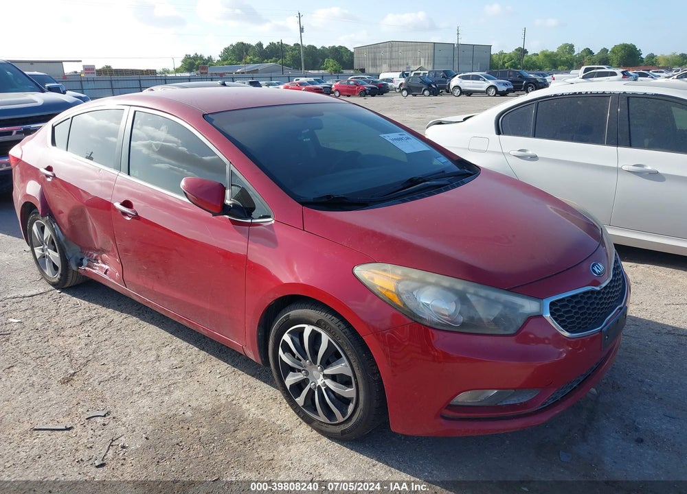 2015 KIA FORTE EX VIN: KNAFX4A84F5349804