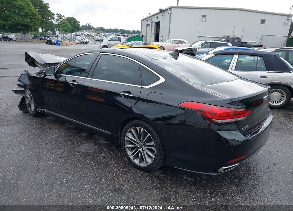 2016 HYUNDAI GENESIS VIN: KMHGN4JEXGU108576