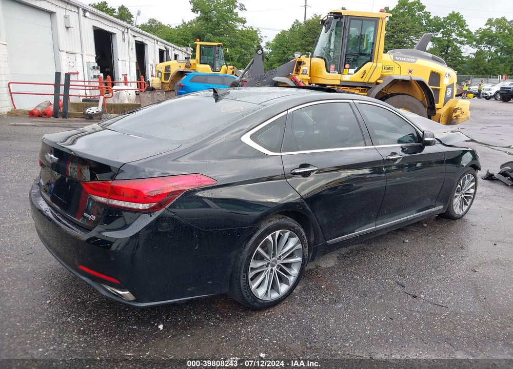 2016 HYUNDAI GENESIS VIN: KMHGN4JEXGU108576