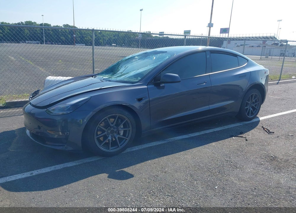 2023 TESLA MODEL 3 LONG RANGE DUAL MOTOR ALL-WHEEL DRIVE VIN: 5YJ3E1EBXPF627752
