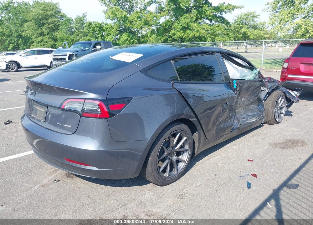 2023 TESLA MODEL 3 LONG RANGE DUAL MOTOR ALL-WHEEL DRIVE VIN: 5YJ3E1EBXPF627752