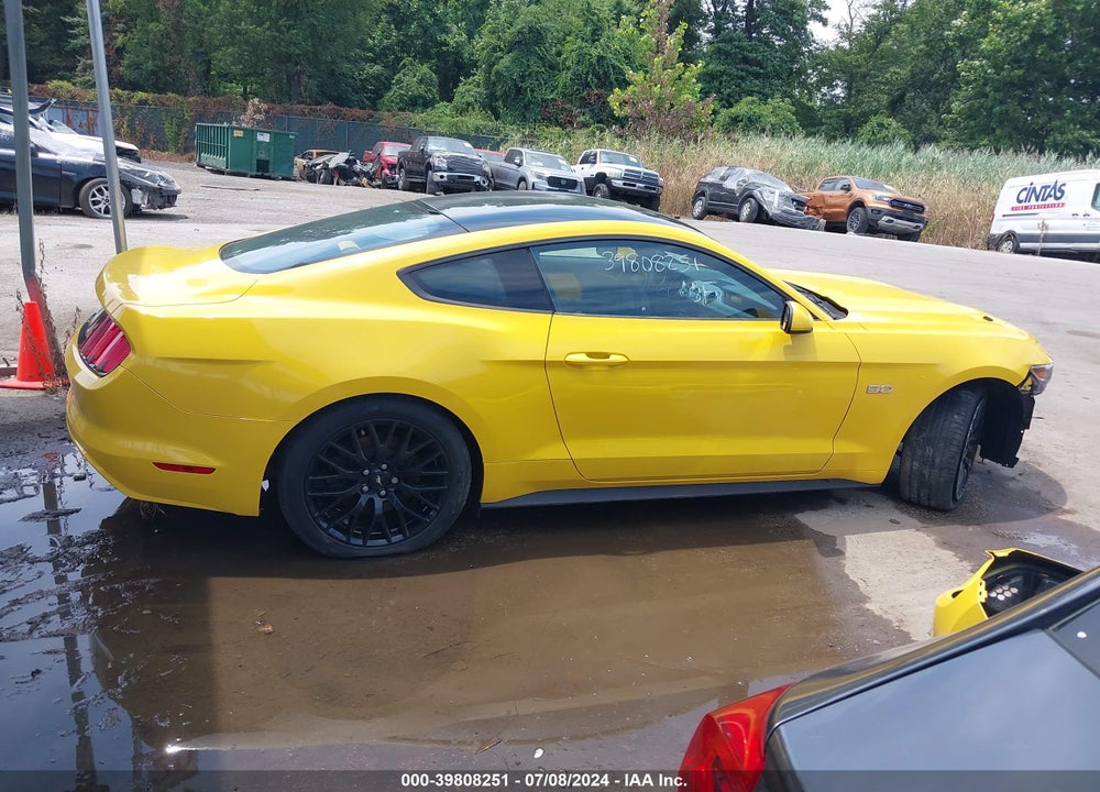 2017 FORD MUSTANG GT VIN: 1FA6P8CF1H5345899