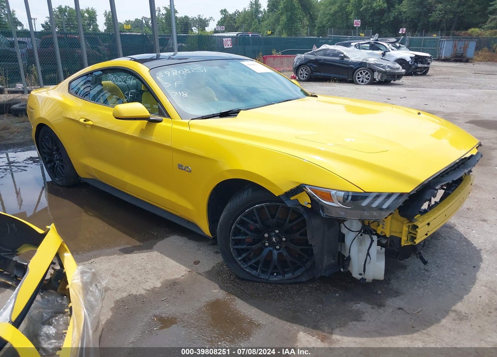 2017 FORD MUSTANG GT VIN: 1FA6P8CF1H5345899