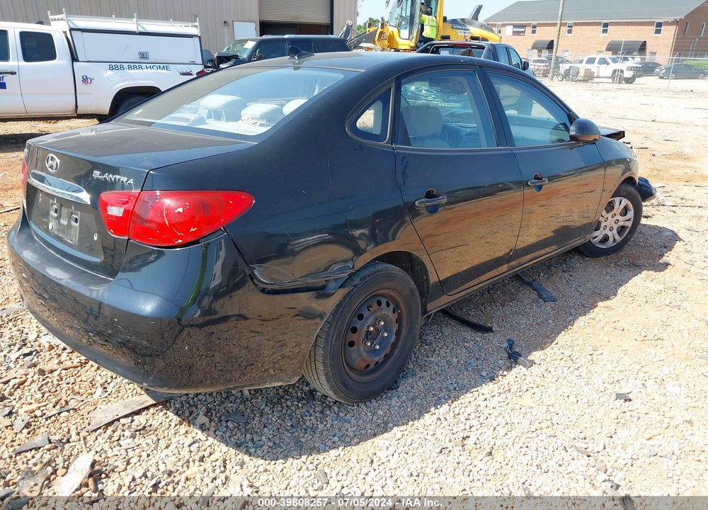 2010 HYUNDAI ELANTRA GLS VIN: KMHDU4AD9AU855817