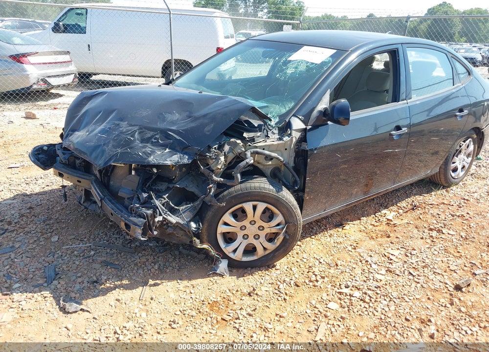 2010 HYUNDAI ELANTRA GLS VIN: KMHDU4AD9AU855817