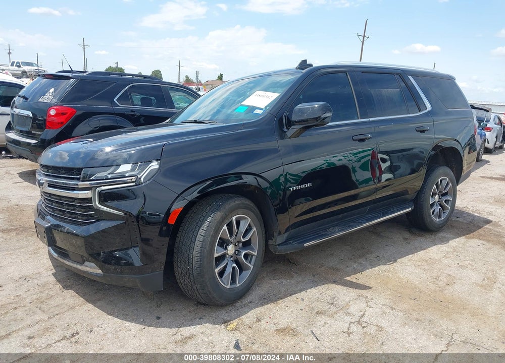 2022 CHEVROLET TAHOE 2WD LT VIN: 1GNSCNKD1NR325134