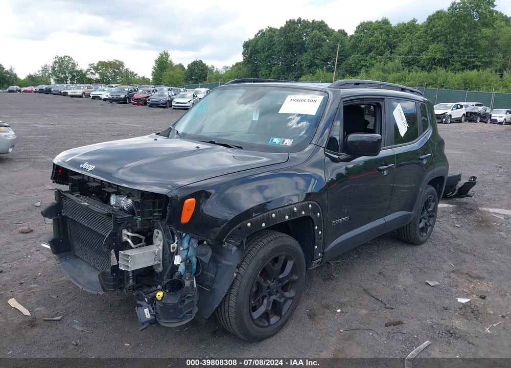 2015 JEEP RENEGADE LATITUDE VIN: ZACCJBBT2FPB99777
