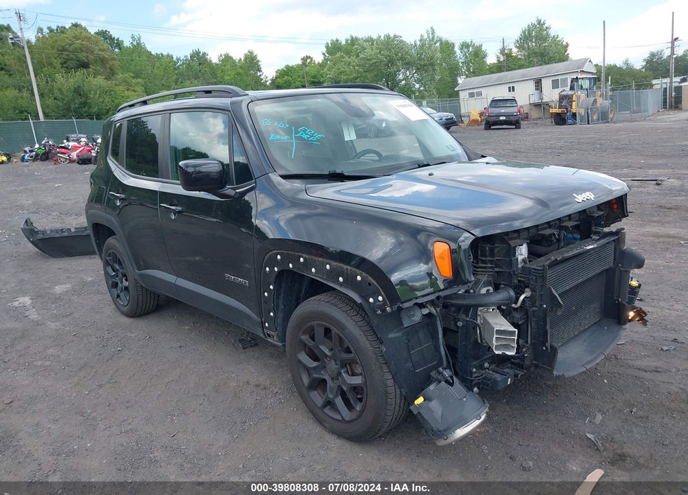 2015 JEEP RENEGADE LATITUDE VIN: ZACCJBBT2FPB99777