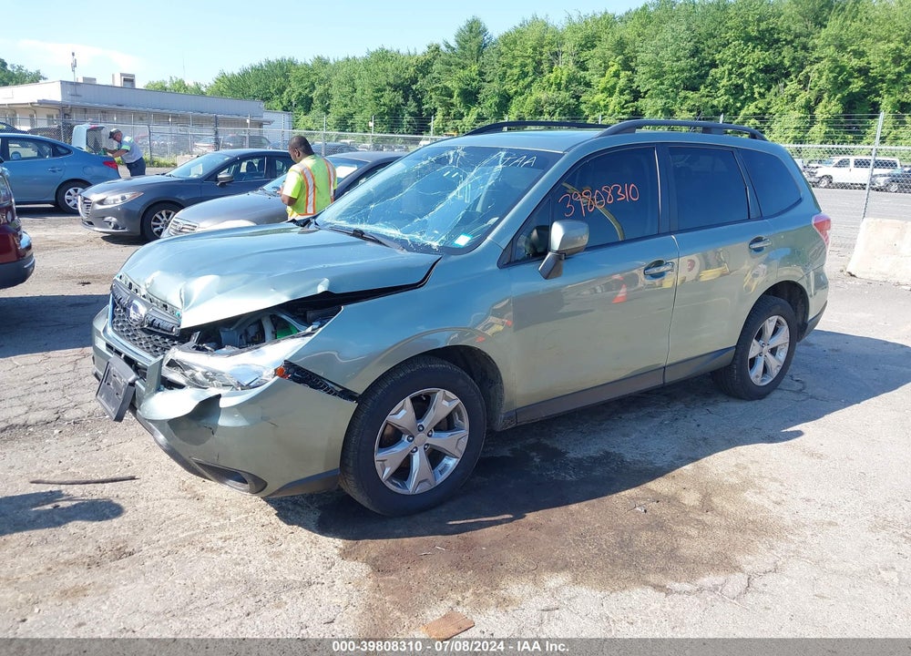 2015 SUBARU FORESTER 2.5I PREMIUM VIN: JF2SJADC1FH532675