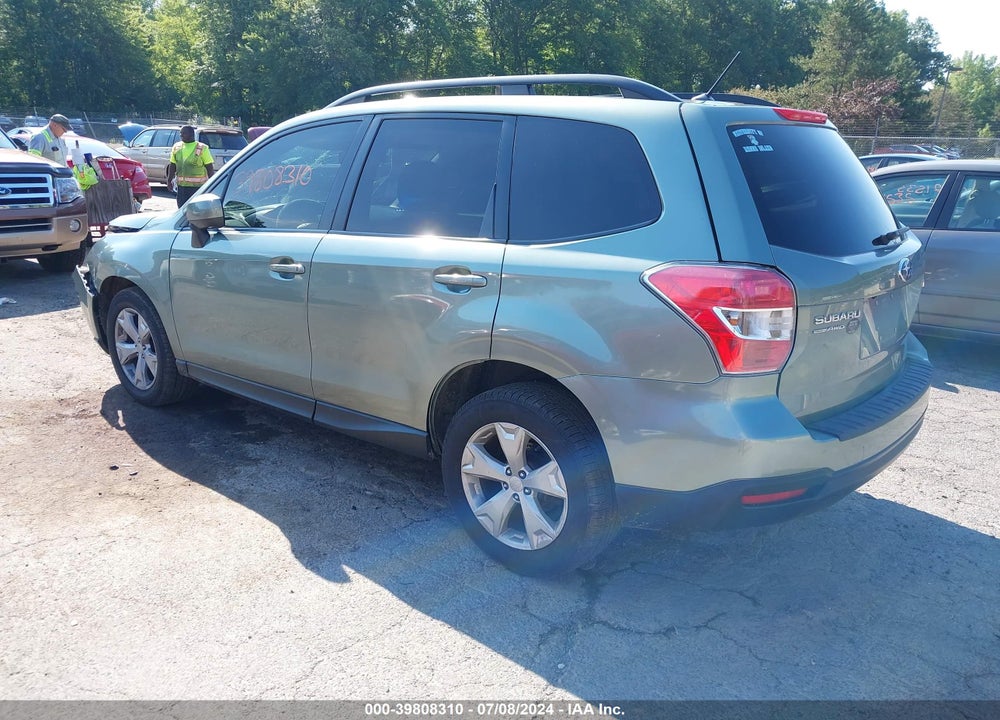 2015 SUBARU FORESTER 2.5I PREMIUM VIN: JF2SJADC1FH532675