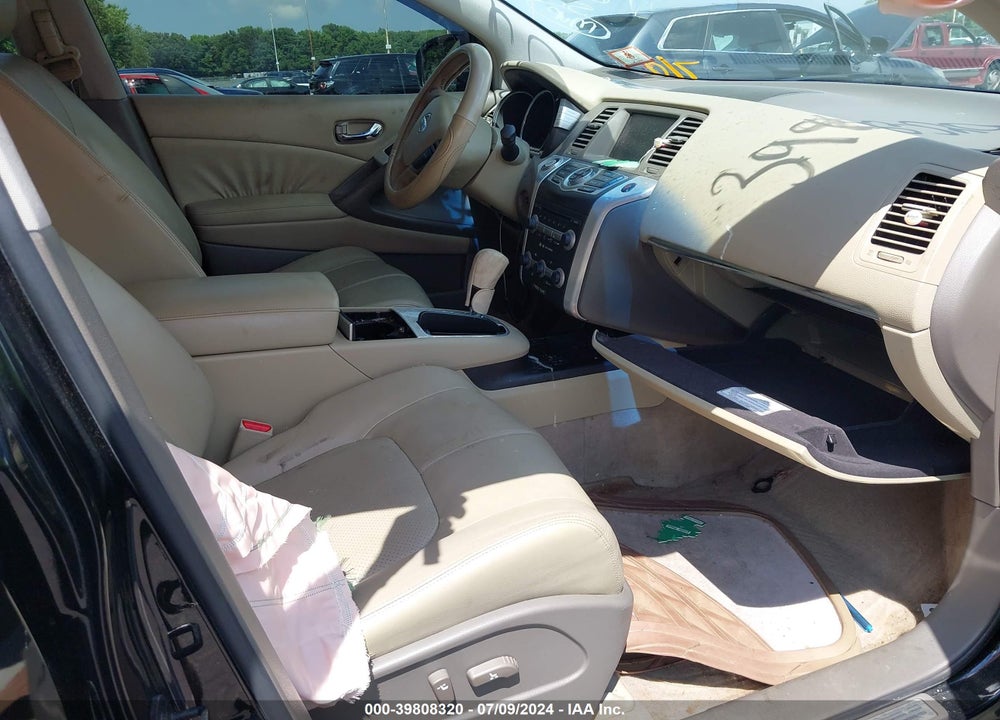 2009 NISSAN MURANO SL VIN: JN8AZ18W49W115188
