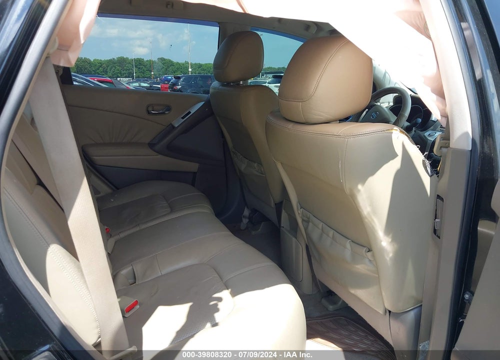 2009 NISSAN MURANO SL VIN: JN8AZ18W49W115188