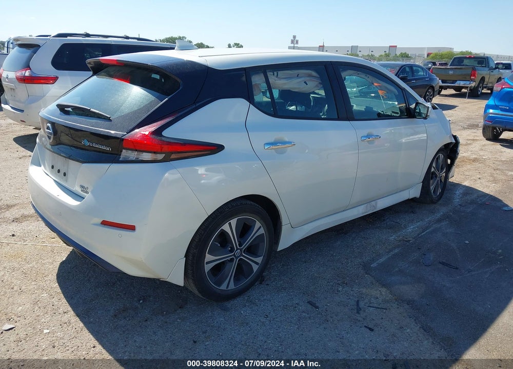 2021 NISSAN LEAF SV PLUS 62 KWH VIN: 1N4BZ1CVXMC552787