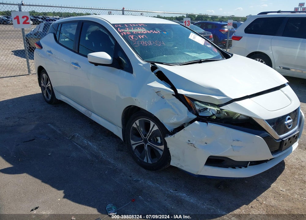 2021 NISSAN LEAF SV PLUS 62 KWH VIN: 1N4BZ1CVXMC552787