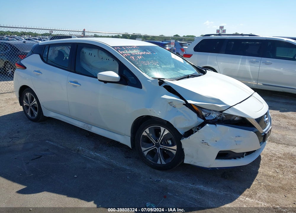 2021 NISSAN LEAF SV PLUS 62 KWH VIN: 1N4BZ1CVXMC552787