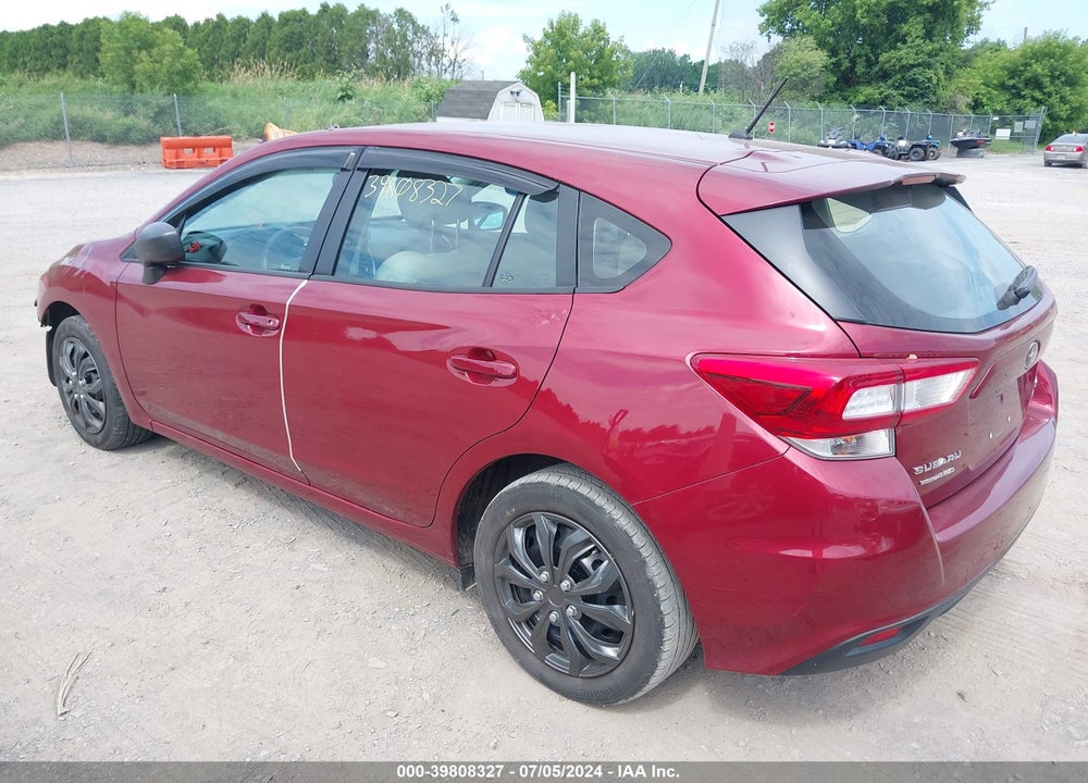 2017 SUBARU IMPREZA 2.0I VIN: 4S3GTAA62H3723874