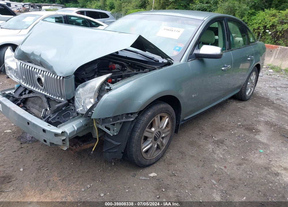 2008 MERCURY SABLE PREMIER VIN: 1MEHM43W08G600887