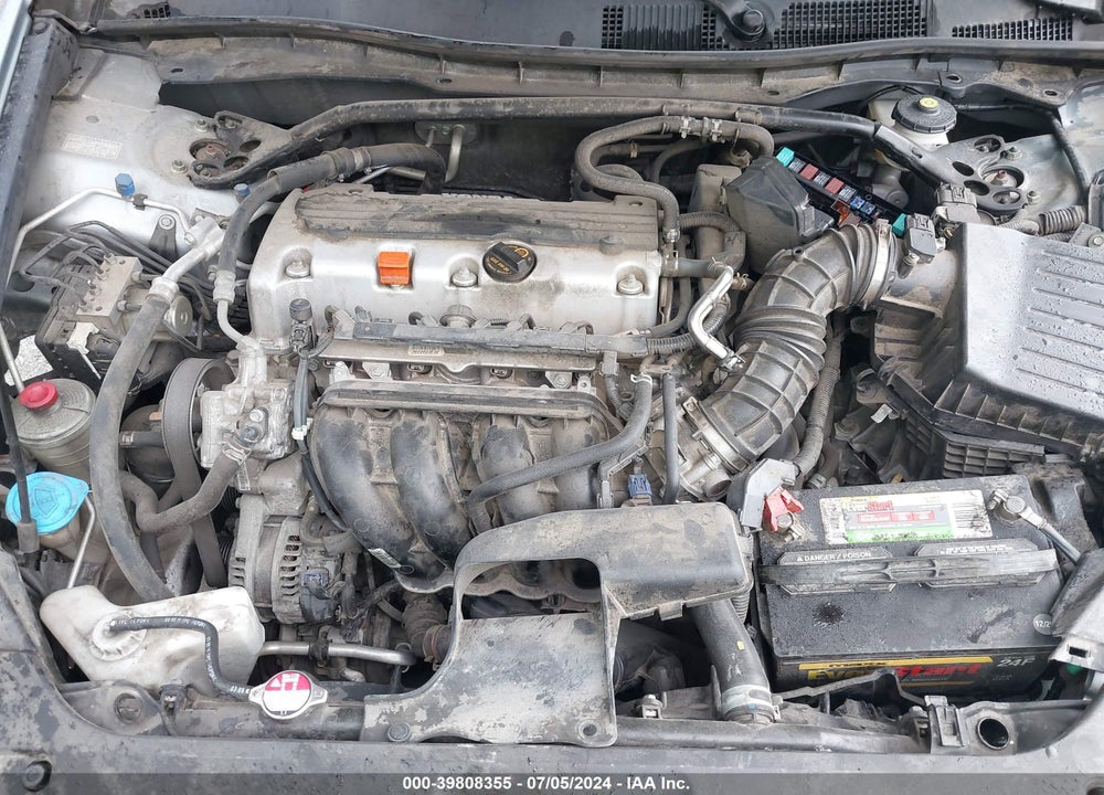 2012 HONDA ACCORD 2.4 EX VIN: 1HGCP2F75CA074863