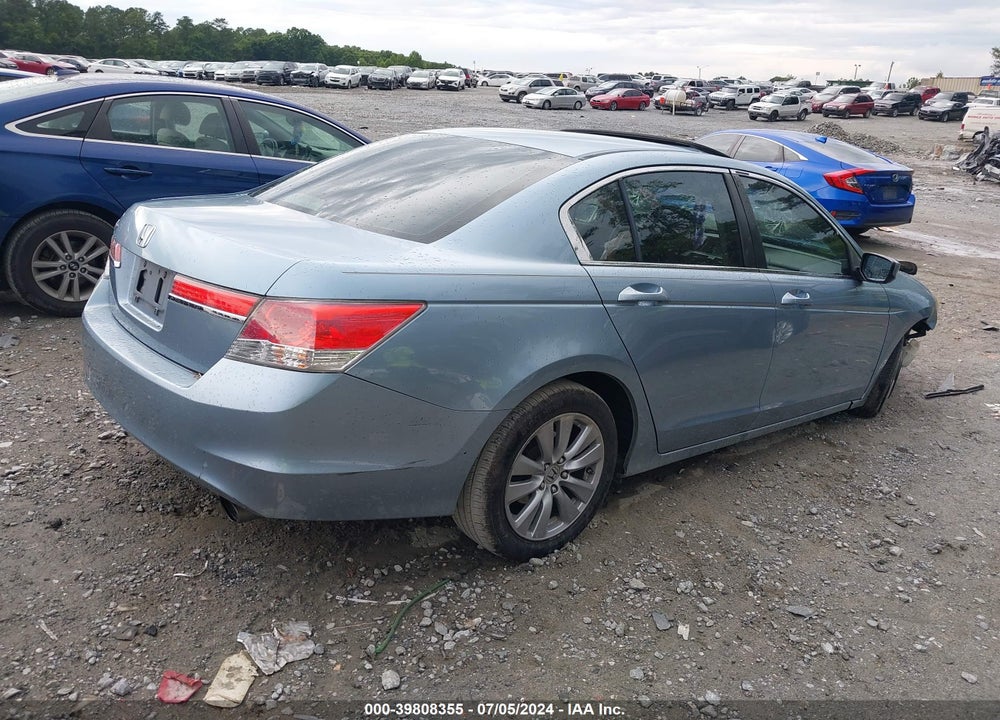 2012 HONDA ACCORD 2.4 EX VIN: 1HGCP2F75CA074863