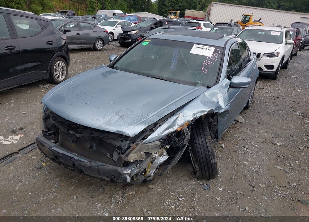 2012 HONDA ACCORD 2.4 EX VIN: 1HGCP2F75CA074863