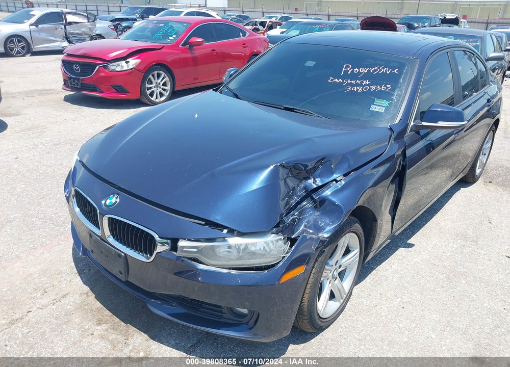 2014 BMW 328I XDRIVE VIN: WBA3B5C57EP652671