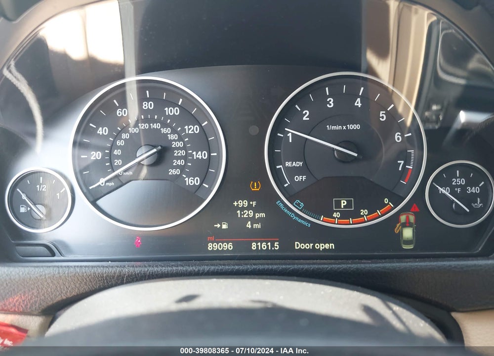 2014 BMW 328I XDRIVE VIN: WBA3B5C57EP652671